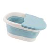 Foldable Foot Bath Sink, Compact and Multifunctional, Relieve Fatigue, PP PTE Foot Bath Sink for Childrens Home (Blue) view 2