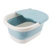 Foldable Foot Bath Sink, Compact and Multifunctional, Relieve Fatigue, PP PTE Foot Bath Sink for Childrens Home (Blue) view 4