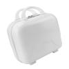 Fabater Small Travel Hand Luggage, Impact Lightweight Anti Scratch Makeup Travel Case ABS 14 Inch for Trip (Cream White) view 2