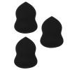 3 Pcs Makeup Sponge Set Beauty Sponge Foundation Blending Sponge, Flawless for Liquid, Cream, and Powder(Black gourd) view 1