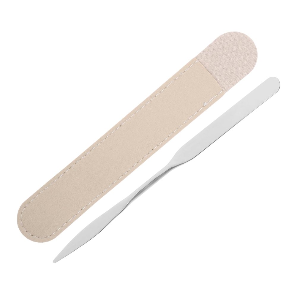 Didiseaon 1set Stainless Steel Mixing Spatula for Makeup Nail Art Cosmetic Stirring Rod for Mixing Foundation Blush Eye Shadow and Creams