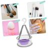 Didiseaon 1set Makeup Brush Cleaning Bowl Portable Cleaning Tool for Brushes and Sponges Stylish Design for Makeup Enthusiasts view 2