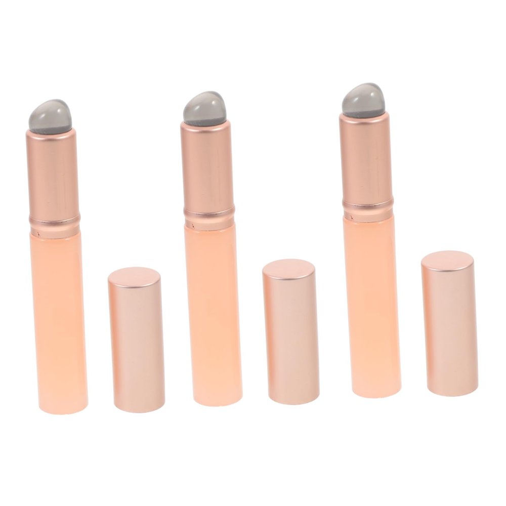 Didiseaon 3pcs Reusable Silicone Lip Gloss Applicator Cap Soft Lip Brush for Daily Makeup for Lipstick and Gloss Application Skin-friendly Material for Fashion Enthusiasts