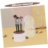 Didiseaon Makeup Brush Cleaner Tool Portable Silicone Makeup Brush Holder Cleaning Box Upgrade Version for Easy Cleaning Storage for Travel Home Use view 3