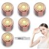 Replacement Heads Generation 3 New for Finishing Touch Flawless Facial Hair Remover, Ring Light Design, 18k Rose Gold, Pack of 6 view 1