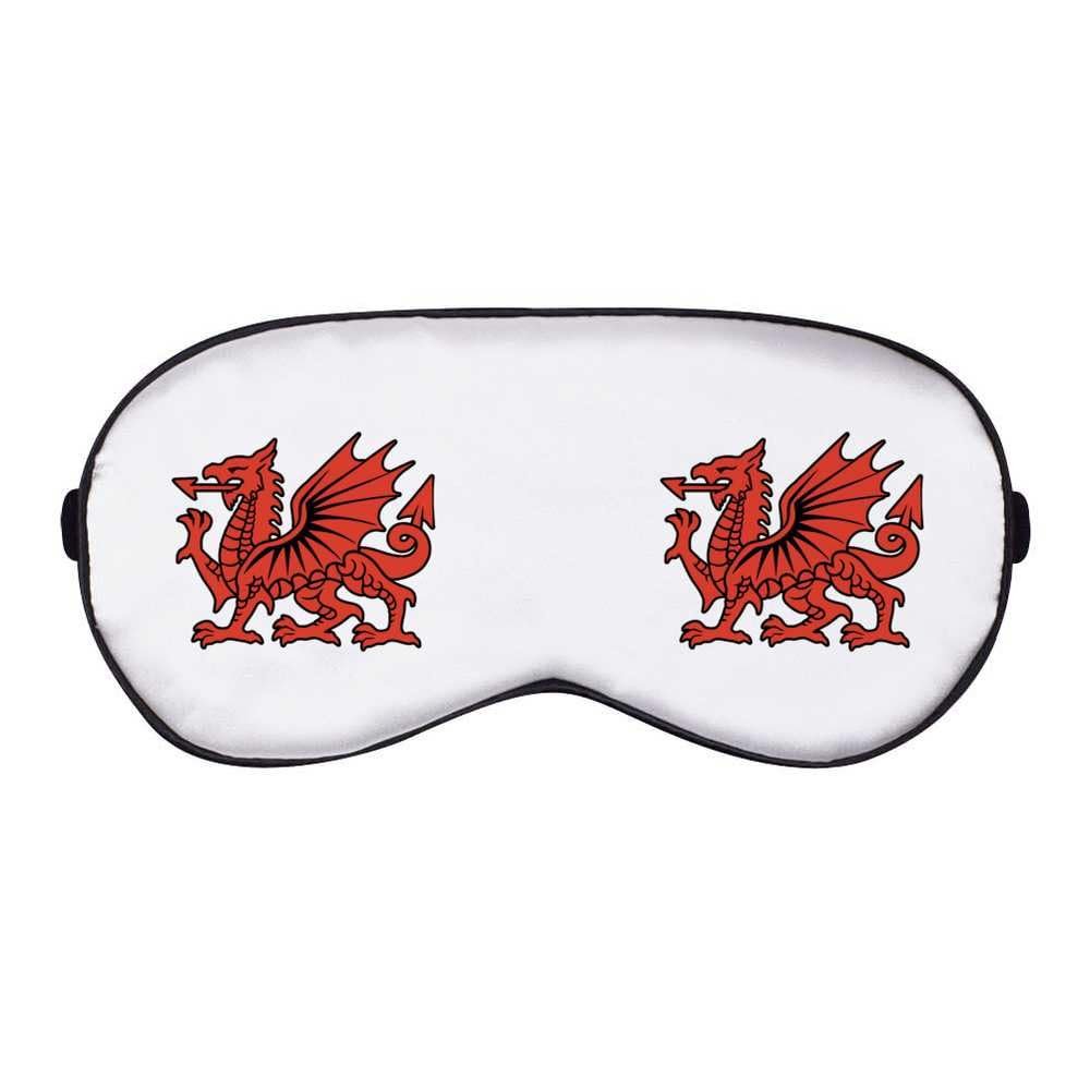 Azeeda 'Welsh Red Dragon' Sleep/Travel Eye Mask (EY00025122)