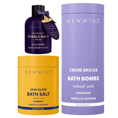 Luxury Moisturizing Bath Gift Set for Women and Men - Pack of 3