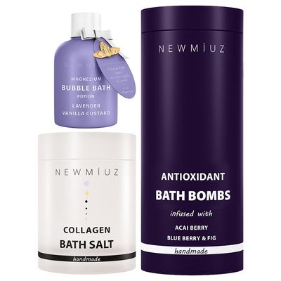Luxurious Skin Moisturizing Bath Gift Set for Women and Men - Pack of 3