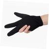 FOMIYES 2pcs Finger Heat Resistant Hairdressing Glove Insulative for Styling Oven Grilling Hair Tools view 2