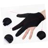 FOMIYES 2pcs Finger Heat Resistant Hairdressing Glove Insulative for Styling Oven Grilling Hair Tools view 3