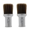 Beatifufu 2pcs Hair Salon Brush Barber Brush Shaving Hair Cleaning for Curly Removal view 1