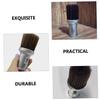 Beatifufu 2pcs Hair Salon Brush Barber Brush Shaving Hair Cleaning for Curly Removal view 2