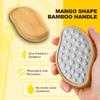 SG Nekoo Stainless Steel Foot Scrubber Shower(1 PCS) - Nano-Glass Pedi Egg Pumice Stone for Feet Dead Skin, Plastic-Free Pedicure Foot File Callus Remover - Bamboo Handle view 4