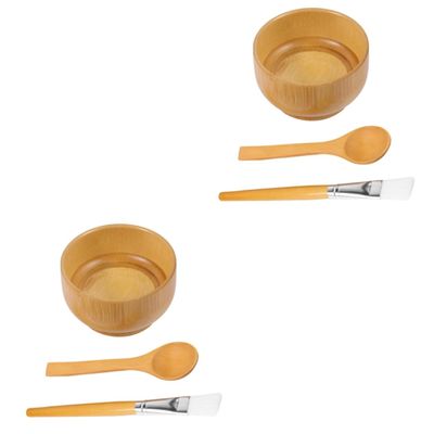 FOMIYES 6pcs Mixing Bowl for Skin Care Facial Mask Mixing Tool Brush Spoon Lightweight Easy to Clean for Masks Serums and Lotions