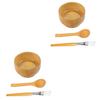FOMIYES 6pcs Mixing Bowl for Skin Care Facial Mask Mixing Tool Brush Spoon Lightweight Easy to Clean for Masks Serums and Lotions view 1