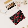 AMHGLW Makeup Bag For Woman,Makeup Bag Organizer,Cosmetic Pouch-Multifunctional Toiletry Bag-Chain & Cherry Full Print Canvas Zipper Cosmetic Bag-Gift For Family & Friends-A08 view 4
