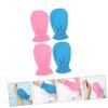 FRCOLOR 2pairs Moisturizing Paraffin Wax Mitts for Hand Care Comfortable Spa Gloves for Dry for Home Wax Treatments and Skin Hydration view 2