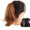ENGENDER Hair Bun Ladies Ponytail Warped Ponytail Hair Extensions Synthetic Straight Hair with Claw Clips Ponytail Natural Wig Bun Hair Piece(30) view 1