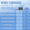 2 Pack Cooling Gel Eye Mask - Puffy Eyes, Dark Circles, Migraine Relief, FSA Eligible, FACEMOON Reusable Sleep Mask for Ice Cold Compress, Long Lasting Comfort for Dry Eyes(Black,Blue) view 4