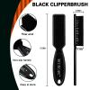 10 Pcs Barber Clipper Cleaning Brush and 5 Rolls Disposable Barber Paper Neck Strips Barber Accessories, Professional Barber Supplies Stretchy Paper Neck Strips for Salon Haircut Styling view 2