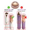 Generation 1 Replacement Heads for Old Flawless Gen 1 Facial Hair Remover, 2 pack view 2