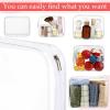 Cosblank 24 Pcs Clear Toiletry Bags Large PVC Travel Clear Makeup Bag Trip Home Storage Bag Waterproof Cosmetic Bag with Zipper for Women and Men, 3 Different Size view 4