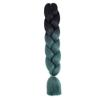 100G 24 Inch Jumbo Braid Crochet Hair Extension For Braids Rainbow Braiding Hair Pre Stretched Synthetic Hair For Girl(B18) view 1