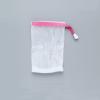 2 Pieces Soap Bags for Soap Bars, Handmade Soap Bubble Mesh Bags, Exfoliating Mesh Bar Soap Pouch Bubble Foam Net Soap Bag with Drawstring Soap Saver Bag Facial Body Cleaning Tool (Rose red) view 2
