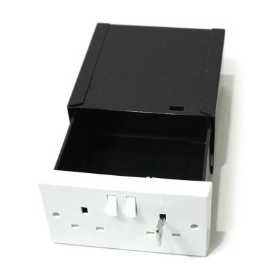 Outlet Wall Secret Hidden Box Household Covert Hidden Safe Socket Secures Jewelry Valuables Cash