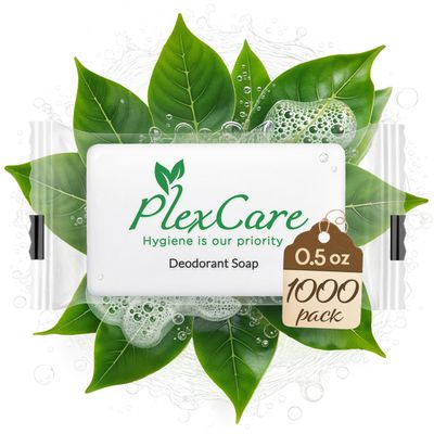 1000 Pack Pleasant Scent 0.5 oz Bar Soap, Hotel Travel Size, Individually Wrapped, Bulk Amenities and Toiletries for Hospitality