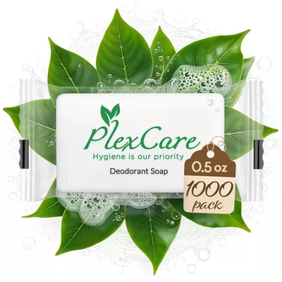 1000 Pack Pleasant Scent 0.5 oz Bar Soap, Hotel Travel Size, Individually Wrapped, Bulk Amenities and Toiletries for Hospitality
