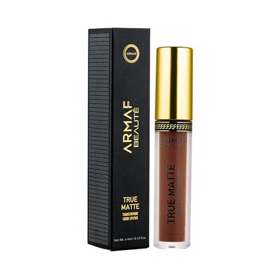 Armaf Beaut True Matte Liquid Lipstick - Long Lasting Lipstick, Red Oxide, 4ml / 0.13 fl.oz, Venetian