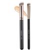 ENERGY Concealer Makeup Brush Set Professional Under Eye Make Up Brushes Perfect For Liquid Cream Powder Founation Blending Soft Vegan Angled Travel Cosmetics Applicator 2pcs view 1