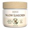 Beef Tallow Sunscreen with Zinc Oxide: Tallow & Zinc Oxide Instant Sun Protection - Non Greasy Formula with Beeswax, Red Raspberry, Carrot Oil - Suitable for Dry and Sensitive Skin - Fresh Scent view 1