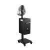 DERMALOGIC Hair Steam Mist Hand Hair Steamer Warm Mist Moisturizing with Timer Salon Spa Equipment, Black view 1