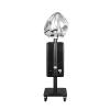 DERMALOGIC Hair Steam Mist Hand Hair Steamer Warm Mist Moisturizing with Timer Salon Spa Equipment, Black view 2