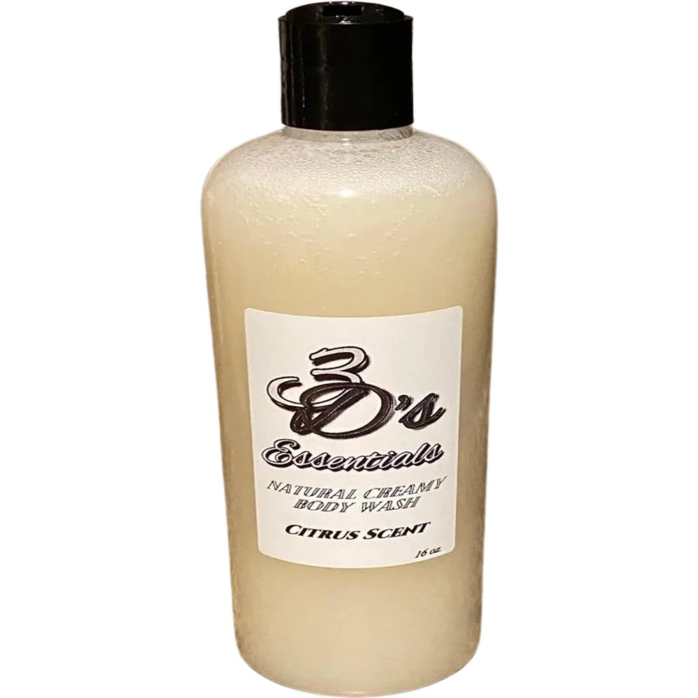 3D's Essentials Natural Creamy Body Wash (16 oz)