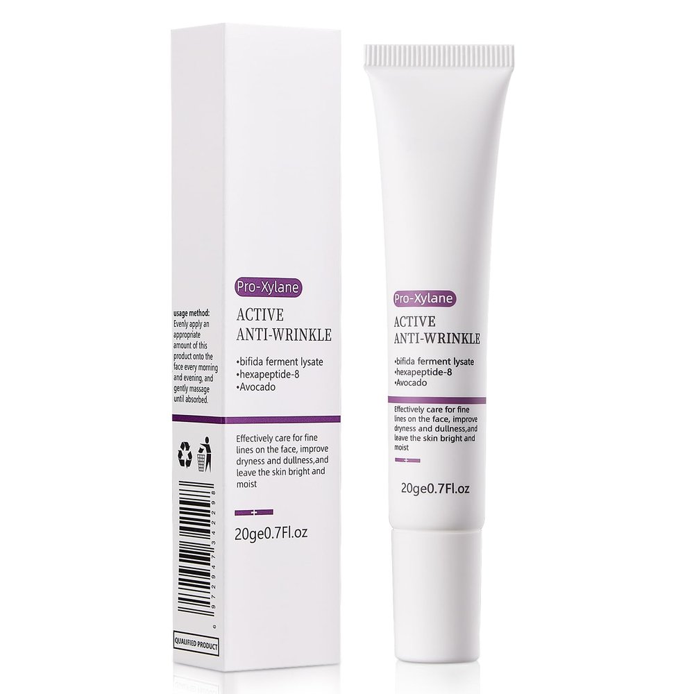 Retinol Eye Cream,Eye Serum for Dark Circles,5% Pro-Xylane Active Anti-Wrinkle Eye Cream,Dark Circles, and Fade Wrinkles, Fine Lines, Puffy eye Skin Care Treatment for Women and Men,0.7Oz