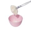 Natural Fluffy White Goat Hair Soft Fan Brush For Skincare And Esthetician (Large) view 1