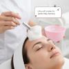 Natural Fluffy White Goat Hair Soft Fan Brush For Skincare And Esthetician (Large) view 4