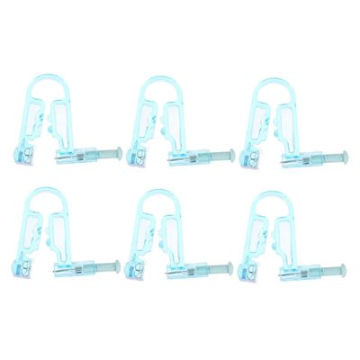 FOMIYES 6pcs Disposable Ear Hole Piercer Tool Kit for Painless Ear Piercing Salon Use Easy Use Manual Piercer Preparation