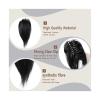 DINBOZ26X Messy bun Hair Piece Messy Bun Hair Piece Claw Clip Synthetic Messy Hair Buns Extensions Tousled Updo Hair Pieces for Women Claw Clip Ponytail Hair Hair Buns Hair Piece(1B) view 4
