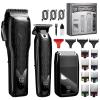 Lanumi Professional 3 in 1 Hair Clipper and Trimmer Set Men Electric Razor Shavers Beard Trimmer Rechargeable Barber Clippers Haircut Kit Gifts for Him,for Barbers view 1