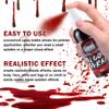 AOAZXBB Fake Blood Spray Washable Blood Splatter Special Effects for Clothes, Halloween Costume Cosplay Monster Zombie Vampire SFX Makeup Spray view 3