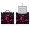 OMFUNS DeepPink Painting Hanging Toiletry Bag Wash Makeup Bag for Women Girls Guitar Travel Cosmetics Bag Shaving Bag Organizer Kit for Accessories, Cosmetics, Travel Essentials view 2