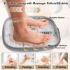 FOFOJY Collapsible Foot Spa with Heat and Remote Control, Massage Rollers, Bubble, Foot Pedicure Kit, Temperature Control, Red Light, Foot Bath and Pumice Stone Pedicure Foot Spa view 4
