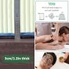 Beauty Salon Lash Bed Topper, Memory Foam Mattress Topper for Massage Bed with Breath Holes, with Square/Round/Trapezoidal Head Spa Bed Thicken Protective Pad(4cm/1.6in,T 60x180cm) view 2