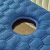 Massage Table Memory Foam Topper with Breath Hole, Square/Round/Trapezoidal Head Beauty Salon Bed Mattress, Non-Slip Lash Bed Cushion,Massage Accessories Protective Pad(7cm/2.8in,S 75x190cm) view 3