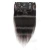 10-22Inch Straight 8pcs Natural Black Clip In Human Hair Extensions for Woman (10inch) view 1