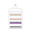 Dlinanta Nail Polish Storage Racks, Cage-Shape Cosmetic Display Racks Metal Wall Mounted Nail Polish Rack for Spa Nail Salon Shop Home view 1
